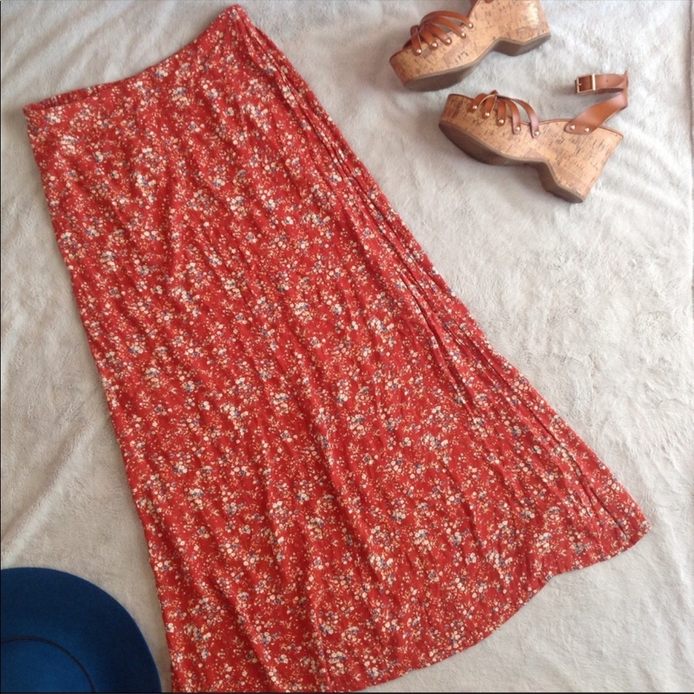 Anthropologie Maeve Skirt with Slit